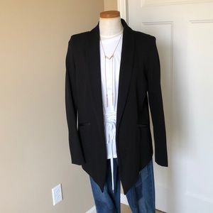 Karen Kane black asymmetrical jacket